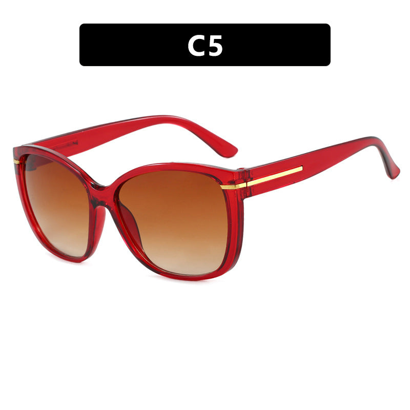 Damen oversized Sonnenbrille mit elegantem Kunststoffrahmen und schützendem UV-Filter Brehn