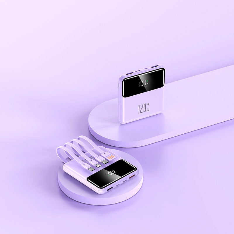 Tragbare Powerbank mit intelligenter Ladefunktion und LCD-Display Brehn
