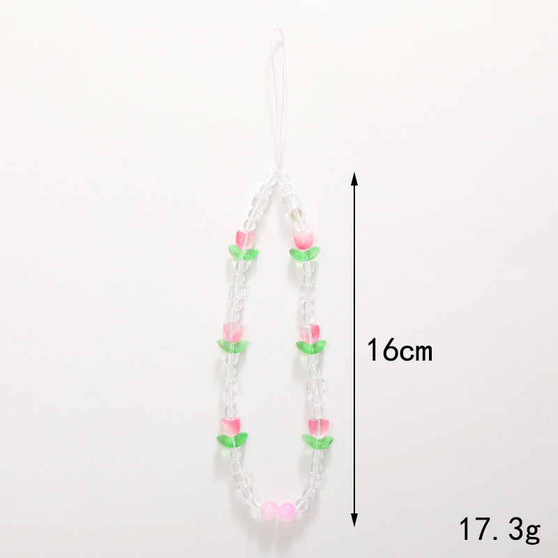 Floral Perlen Brillenhalter Brehn