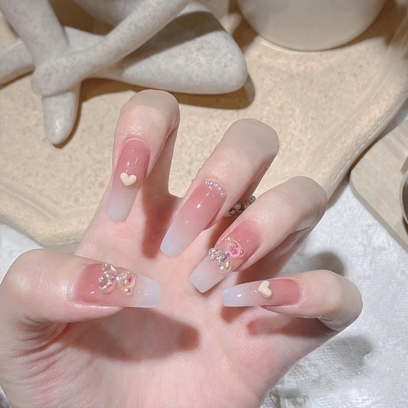 Kunstvolle Nagelkunst mit Niedlichen Hasenmuster Brehn