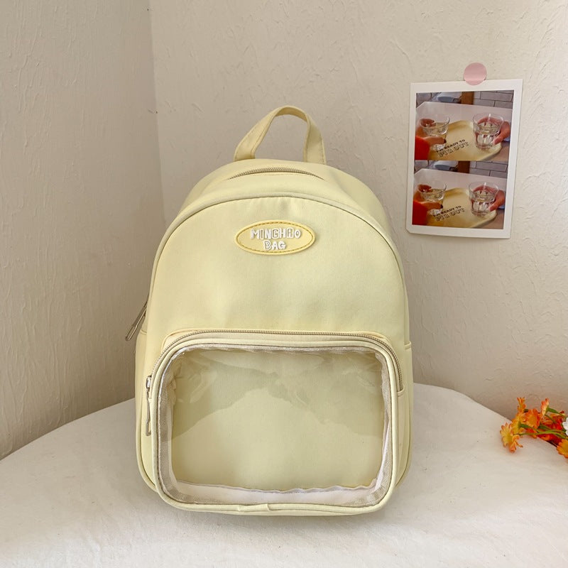 Multifunktionaler transparenter Schulrucksack
