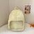 Multifunktionaler transparenter Schulrucksack