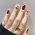 Festliche Nagelkunst Press-Ons Brehn