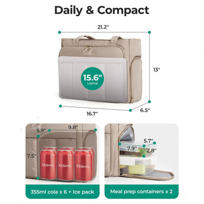 Multifunktionaler isolierter Lunch Tote Brehn