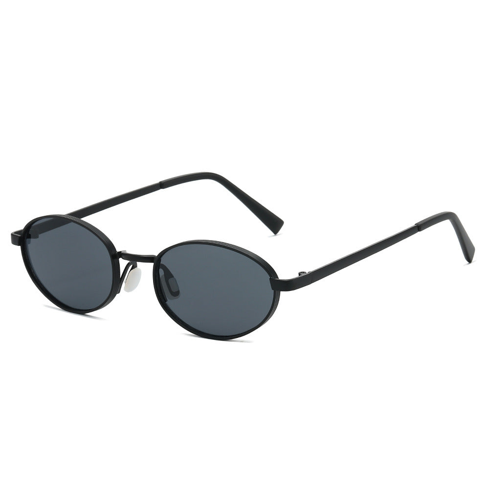 Moderne ovale Rahmen Sonnenbrille Brehn