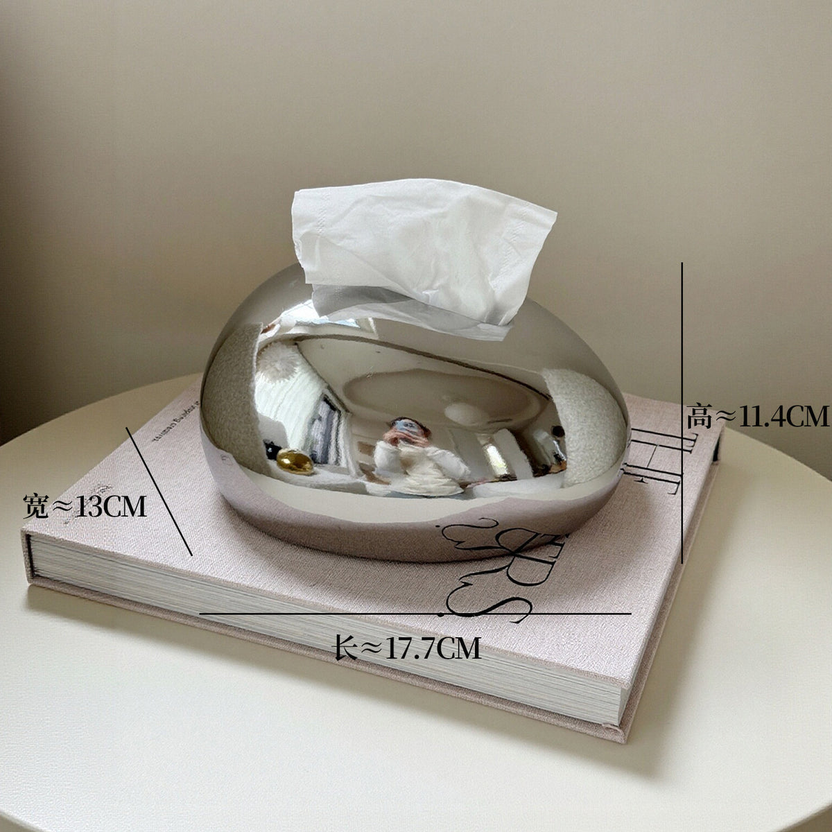 Elegante Keramische Taschentuchbox