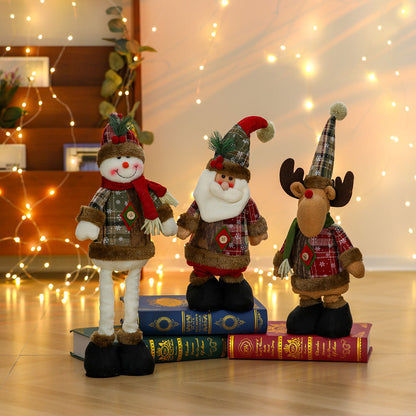 Verspielt Plüsch Santa Figurine Brehn