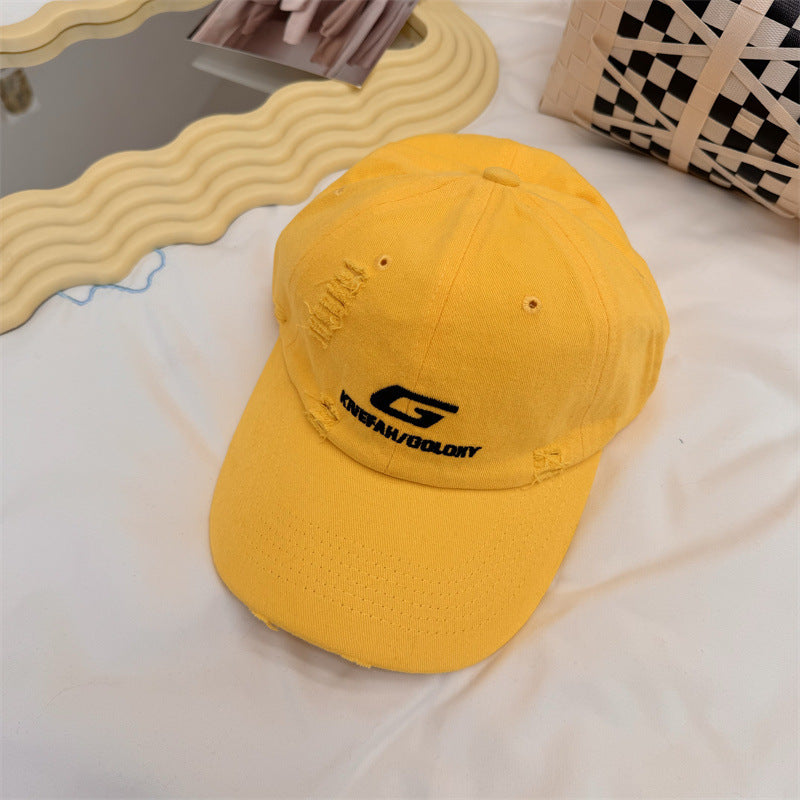 Herren Distressed Casual Baseball Cap Brehn
