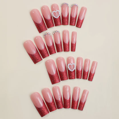 Glamouröse Glitzer-Nageln Brehn