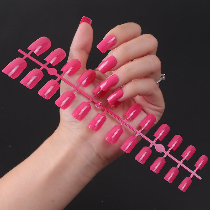 Natürliche glänzende Press-On-Nagelspitzen Brehn