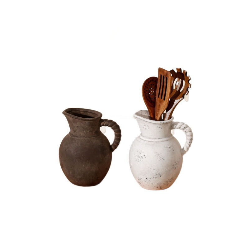 Elegante und Rustikale Keramikkaraffe Brehn