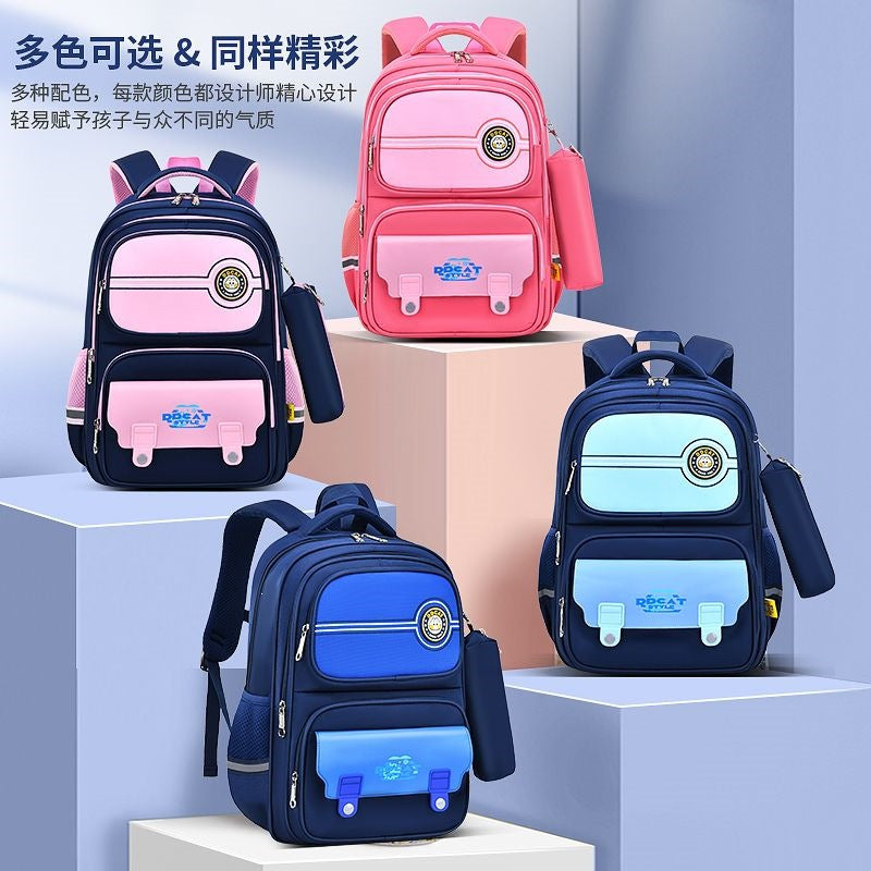 Schulrucksack Mit Ergonomischem Design Und Mehreren Fächern Brehn