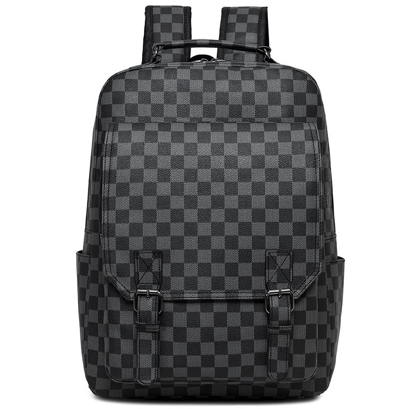 Stilvolle Schachbrett-Laptop-Rucksack Brehn