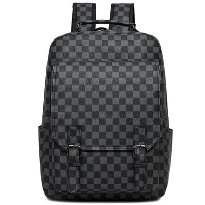 Stilvolle Schachbrett-Laptop-Rucksack Brehn