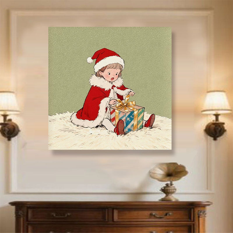 Vintage Weihnachten Wandkunst