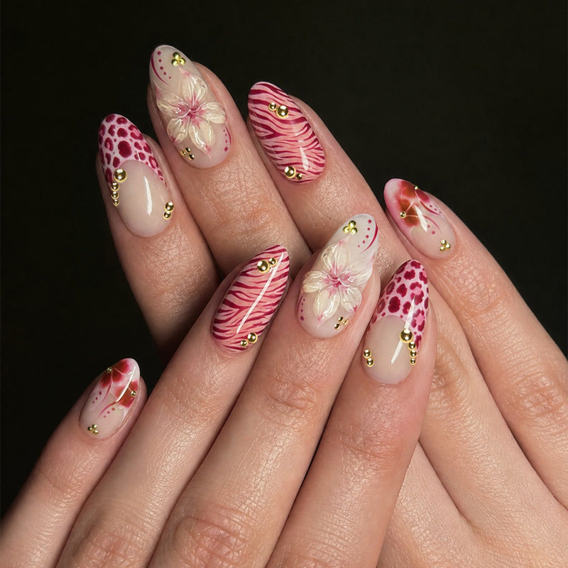 Floral Design Press-On Nagelset Brehn 1788495338