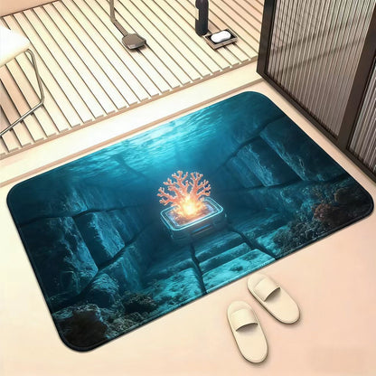 3D Pool Design Fußmatte