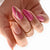 Elegantes Press-On-Nagelkunst-Set mit künstlerischem Farbverlauf-Design Brehn