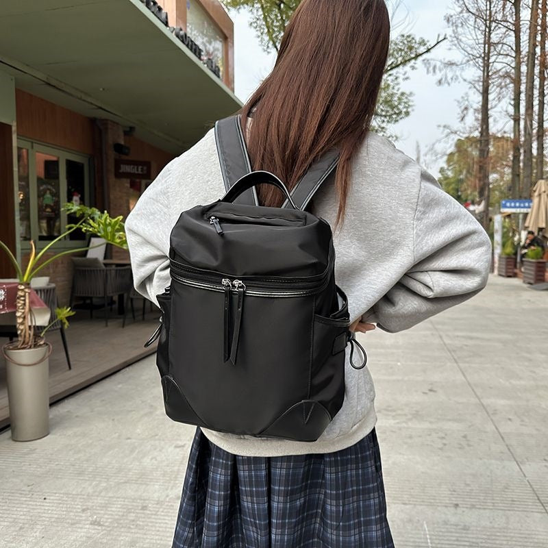 Multifunktionaler Rucksack Mit Geräumigem Innenfach Und Seitlichen Netzfächern Brehn