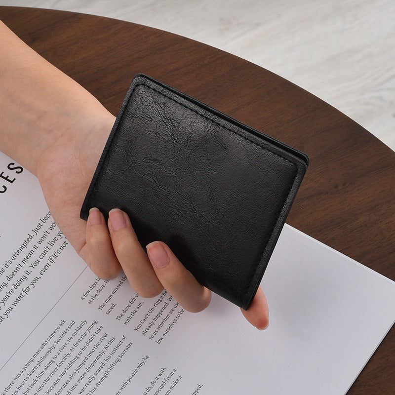 Kompakte Leder Reisebrieftasche Brehn