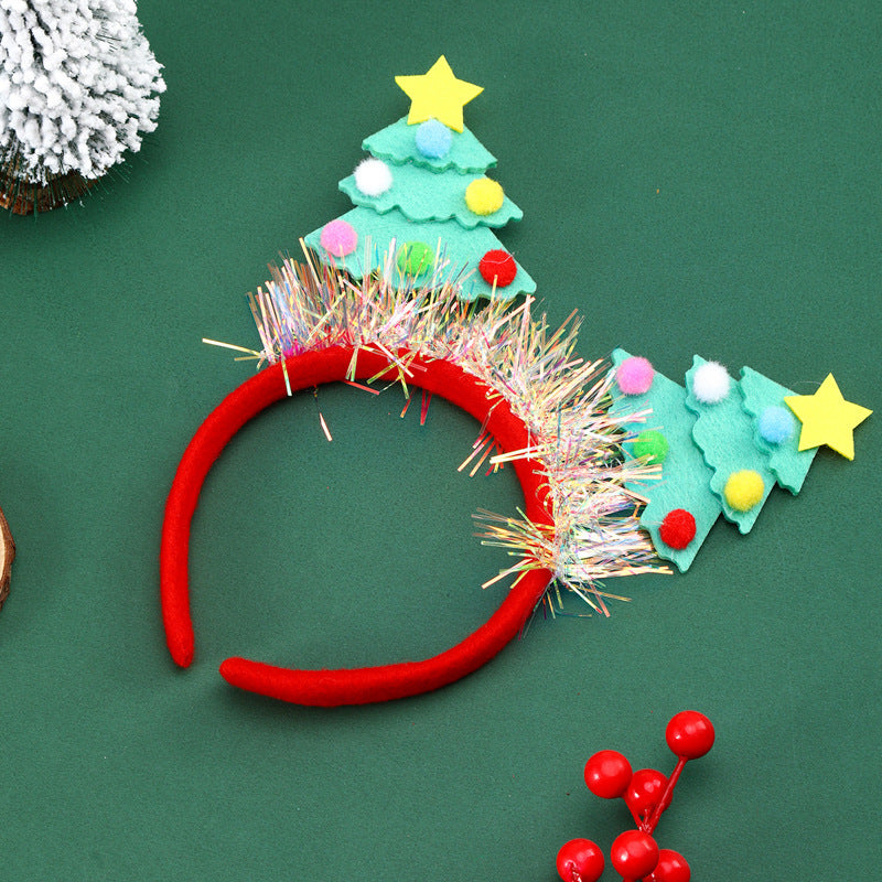 Festlicher Weihnachtsbaum-Haarreifen Brehn