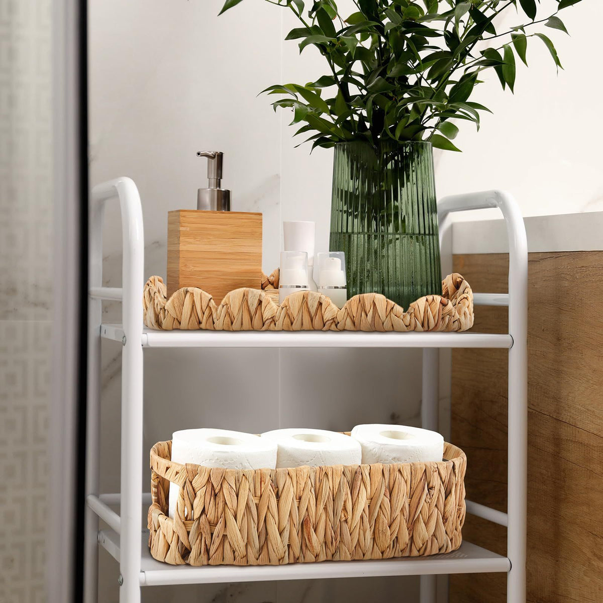 Oval Woven Storage Basket Brehn