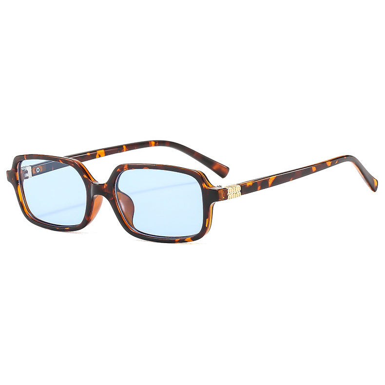 Damen modische Sonnenbrille mit elegantem Kunststoffrahmen und ausgefallenem Design Brehn