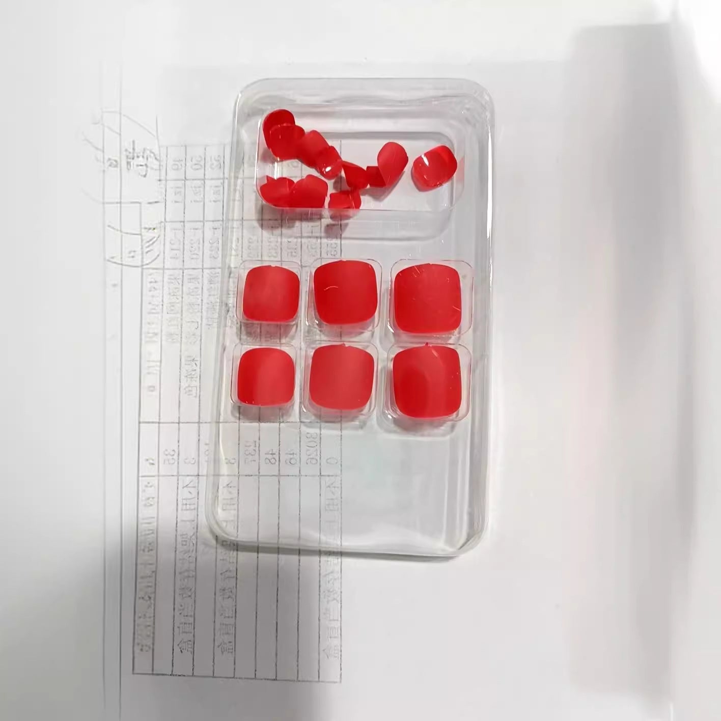 Premium Square Press-On Nail Tips Brehn
