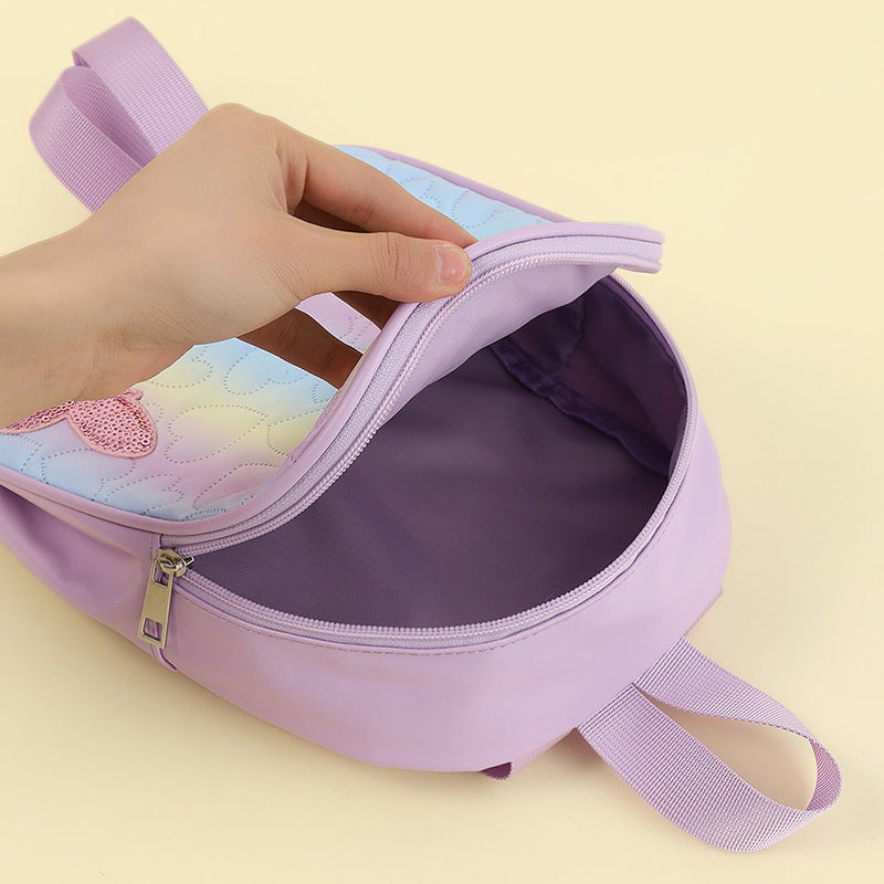 Mini-Rucksack mit Herzmuster Brehn