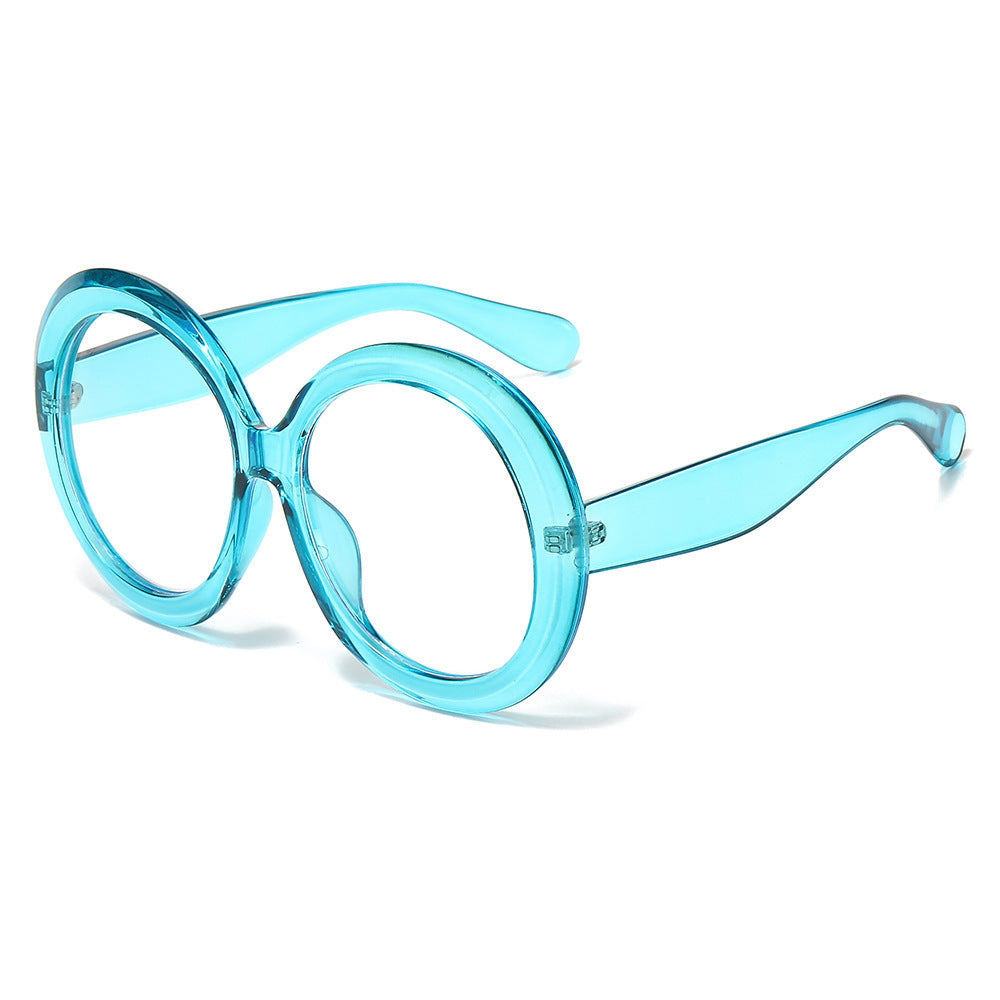 Damen modische Sonnenbrille mit großem Rahmen und UV-Schutz Brehn