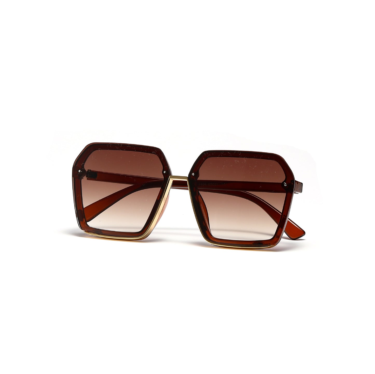 Damen kreative oversized Sonnenbrille mit einzigartiger Geometrie Brehn