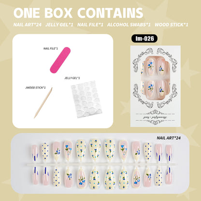 Künstlerisches Florales Nagelkunst-Kit