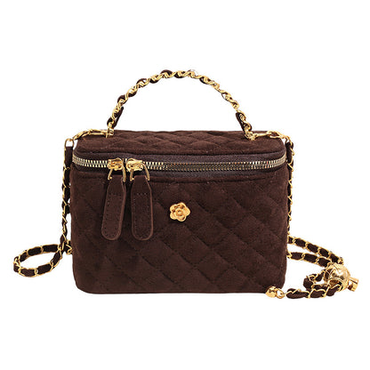 Elegante gesteppte Mini-Handtasche