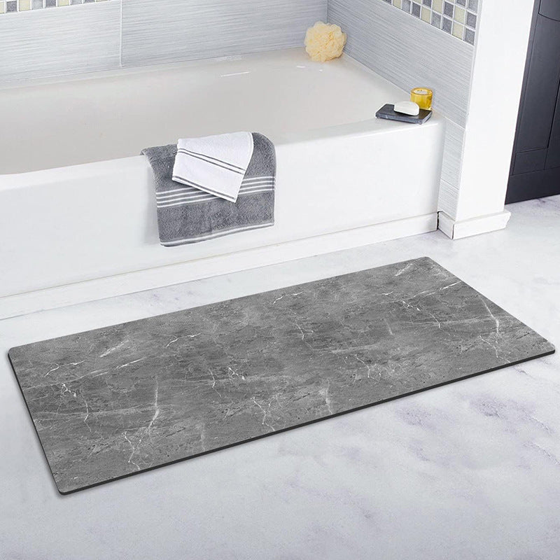 Moderne Geometrische Badezimmermatte Brehn