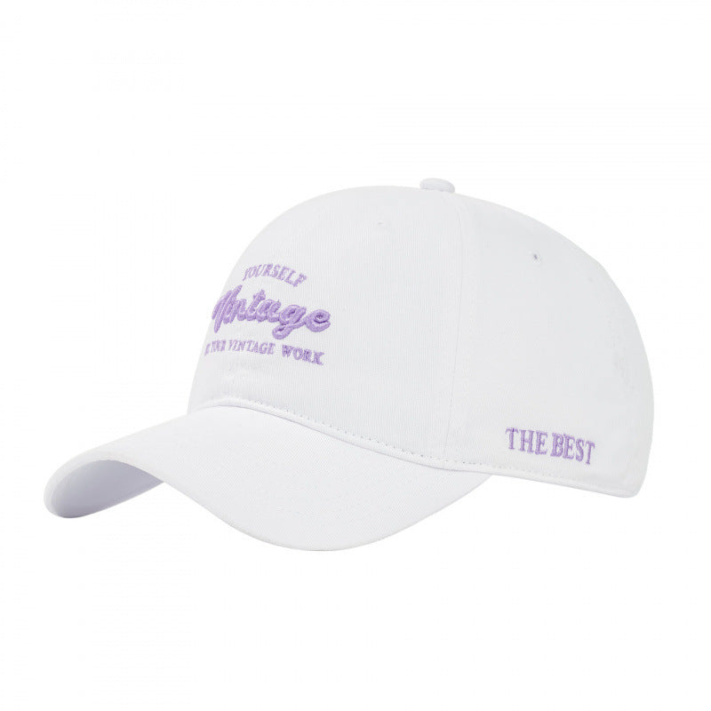 Frauen Vintage-inspirierte bestickte Baseballmütze Brehn