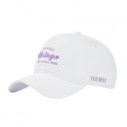 Frauen Vintage-inspirierte bestickte Baseballmütze Brehn