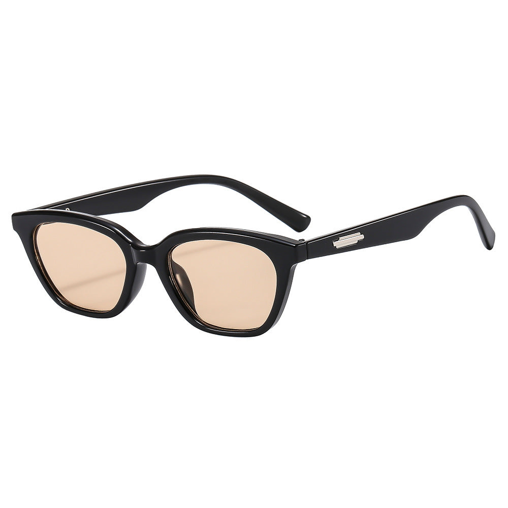 Vintage-inspirierte übergroße eckige Sonnenbrille Brehn