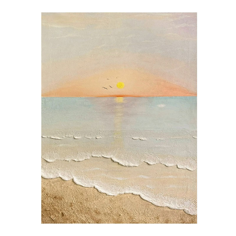 Küsten Sonnenuntergang Wandkunst