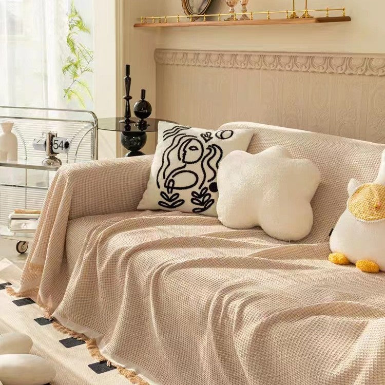Elegante Gewebte Wurfdecke