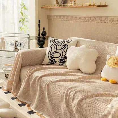 Elegante Gewebte Wurfdecke