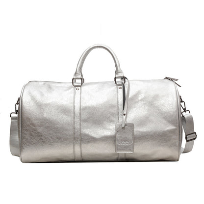 Premium Leder Wochenende Duffle Bag