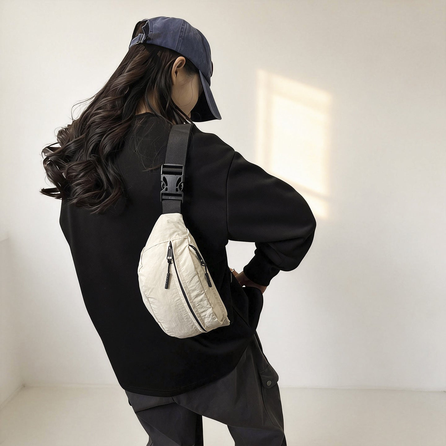 Stilvolle vielseitige Bauchtasche Brehn
