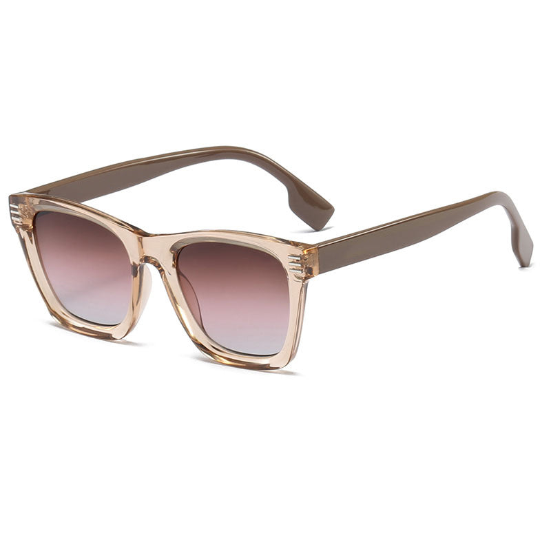 Damen oversized Sonnenbrille mit einzigartigem Schildpatt-Muster Brehn