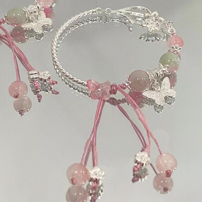 Florale Charm Wickelarmband Brehn