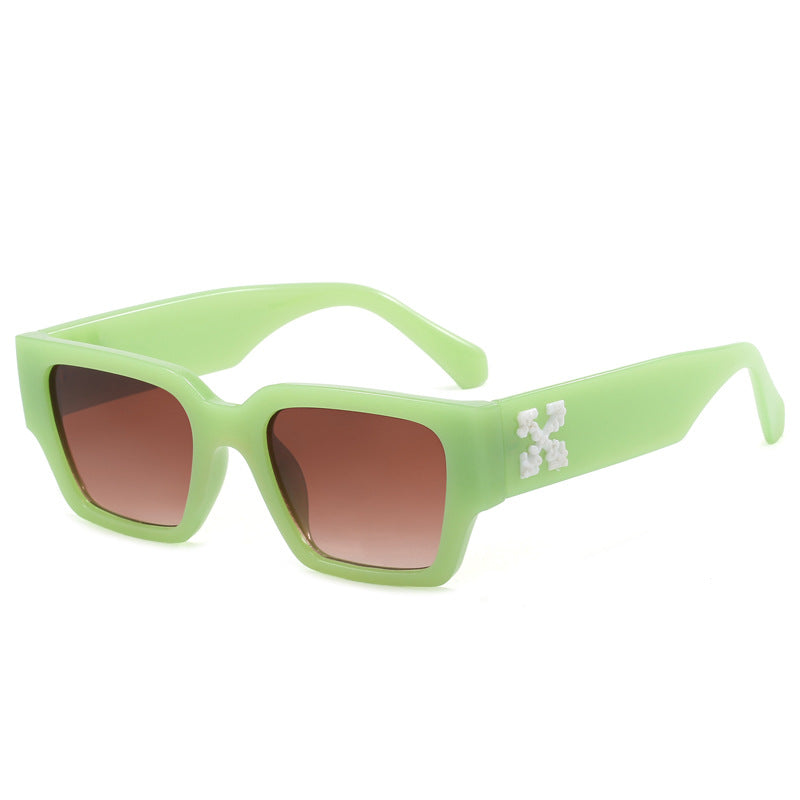 Damen stylische Oversized-Sonnenbrille mit einzigartigem Design Brehn