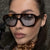 Damen modische Sonnenbrille im exklusiven Octagon-Design Brehn