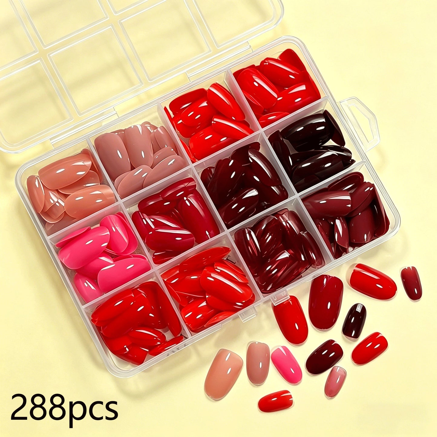Premium Soft Gel Presse-On-Nagelspitzen Kollektion Brehn