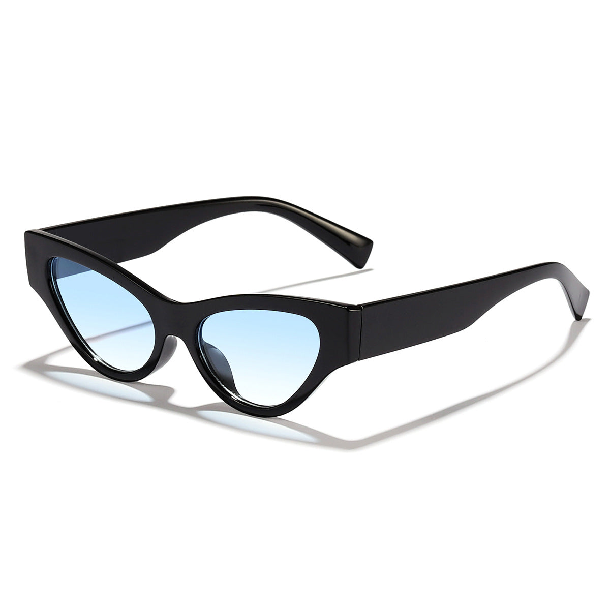 Damen Cat-Eye Sonnenbrille mit elegantem, transparentem Rahmen und UV-Schutz Brehn