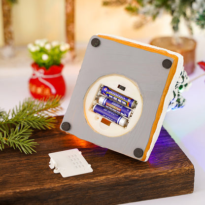 Nostalgische Weihnachtsdorf-Dekoration Brehn