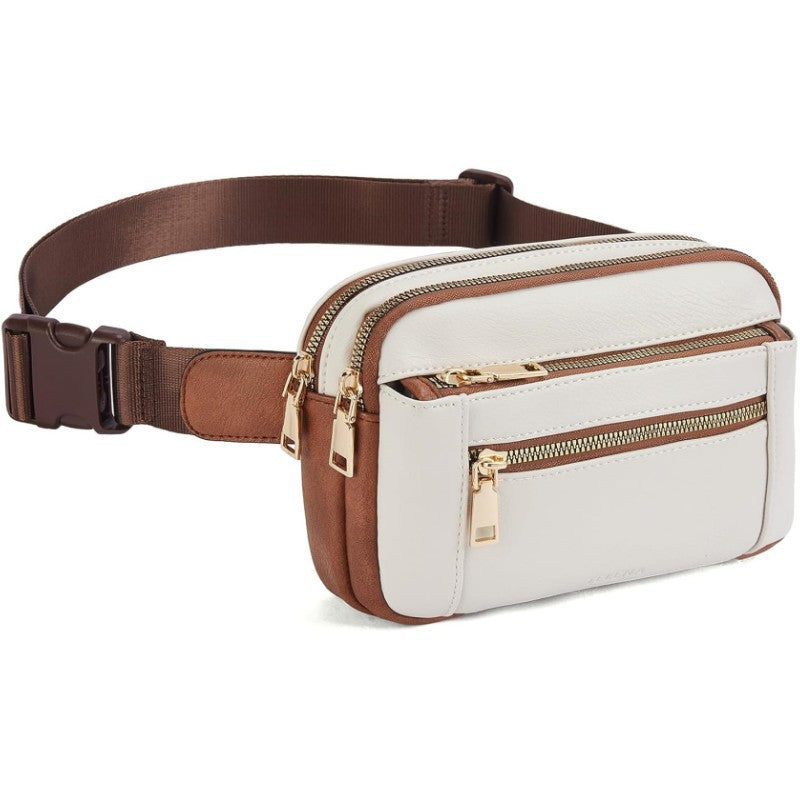 Elegante Leder Bauchtasche Brehn